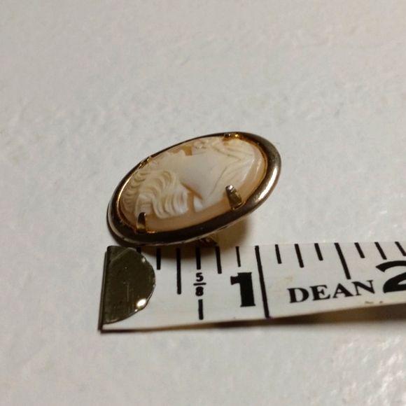 VTG Cameo Carved Brooch - Picture 6 of 6